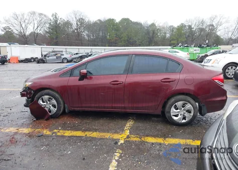 2015 Honda Civic Lx z USA, uszkodzony, nr VIN 2HGFB2F52FH531564